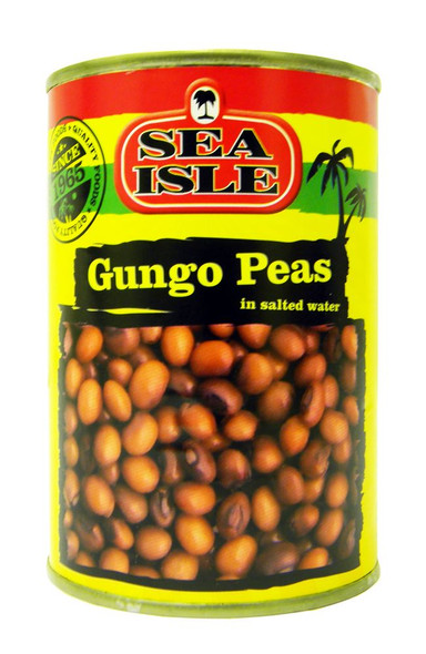 Sea Isle - Gungo Peas in Salted Water - 400g (pack of 4)
